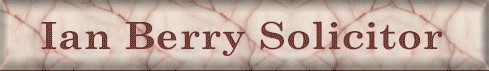 Ian Berry, Solicitor